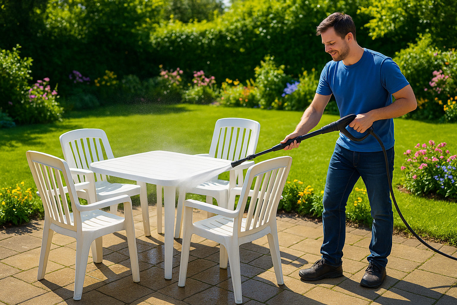 Garden Furniture Cleaning